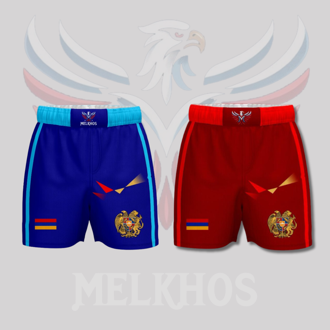 Armenia Fight Shorts Combo