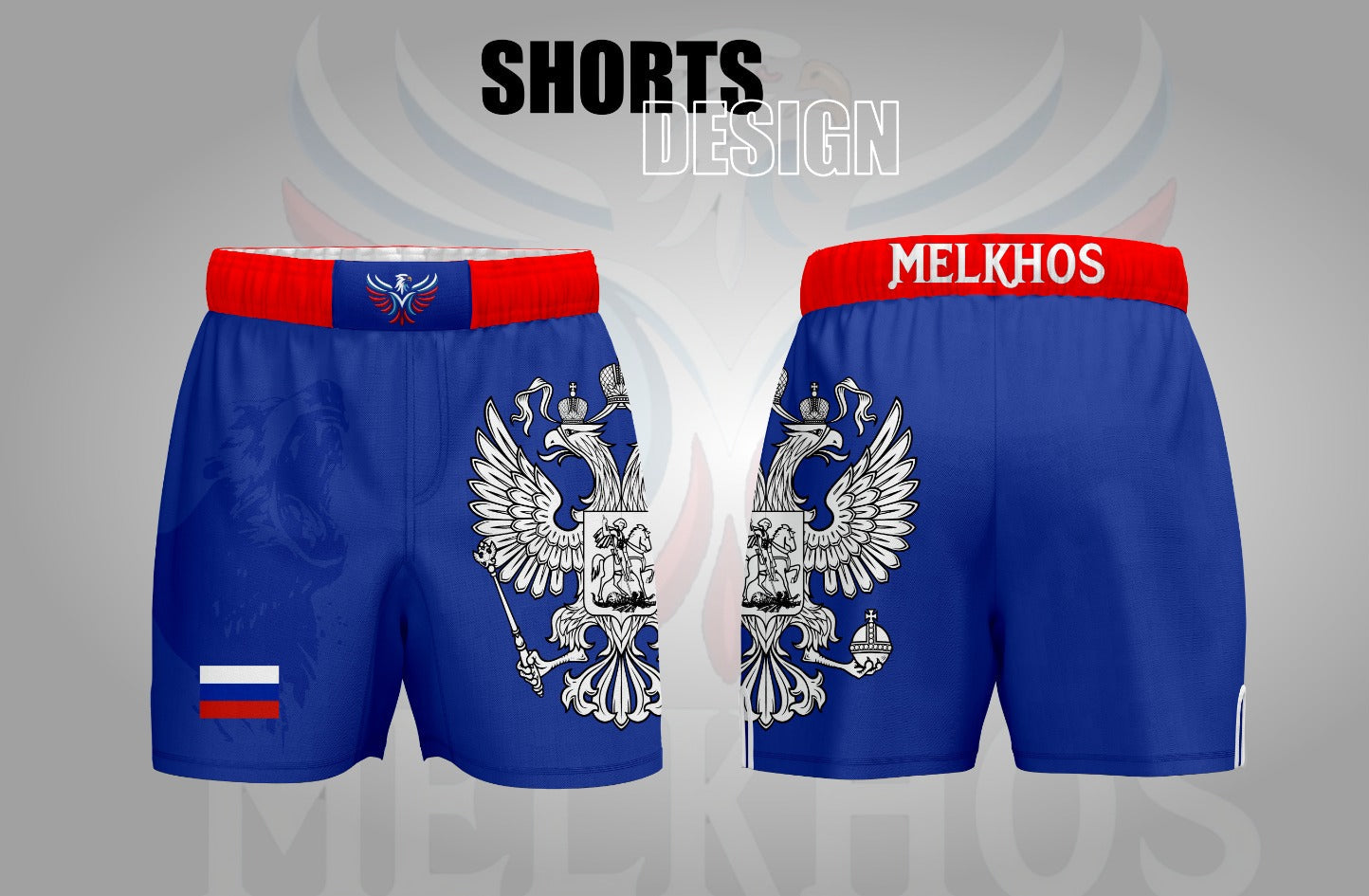 Russia Fight Shorts