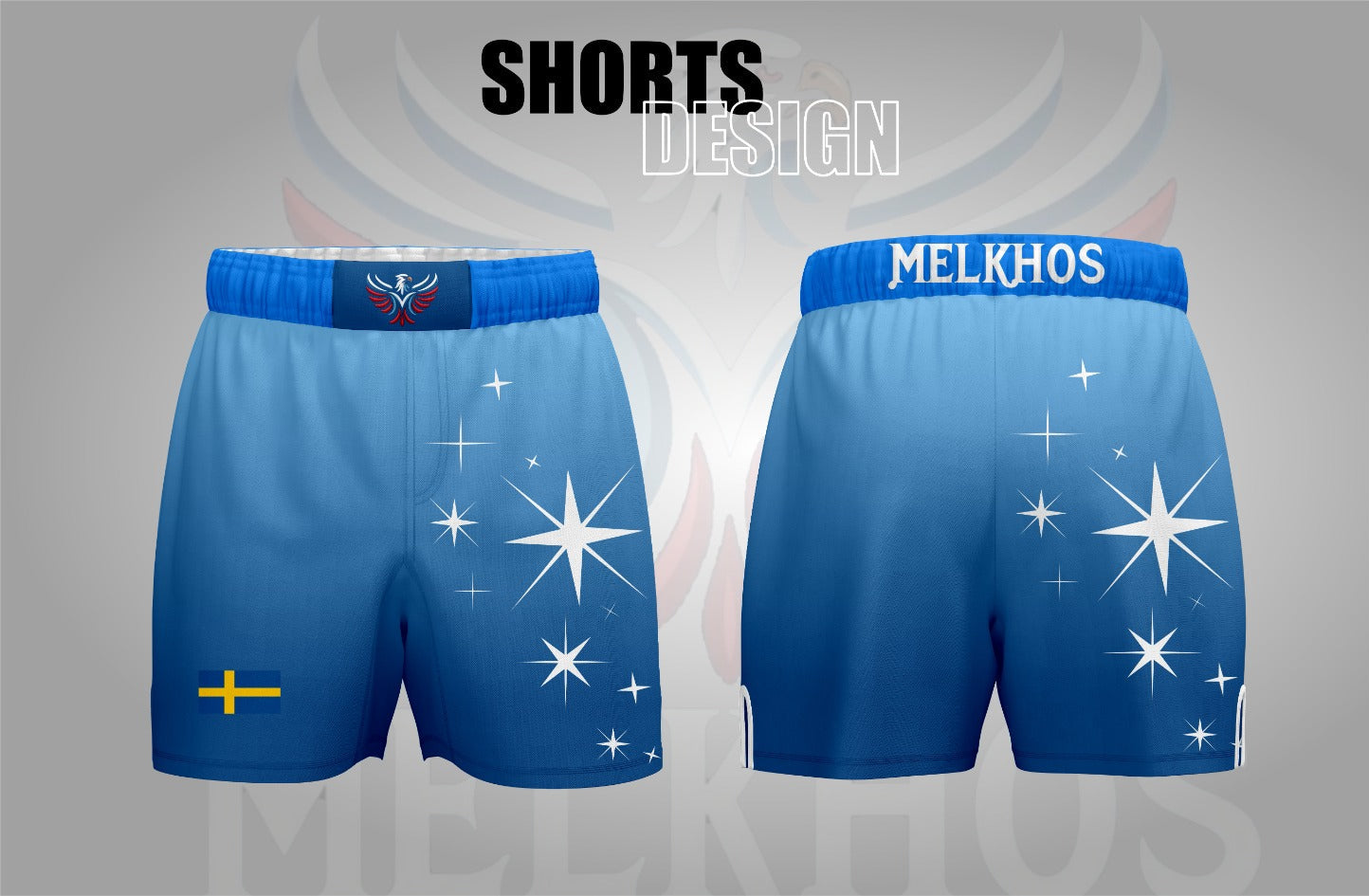 Sweden Fight Shorts