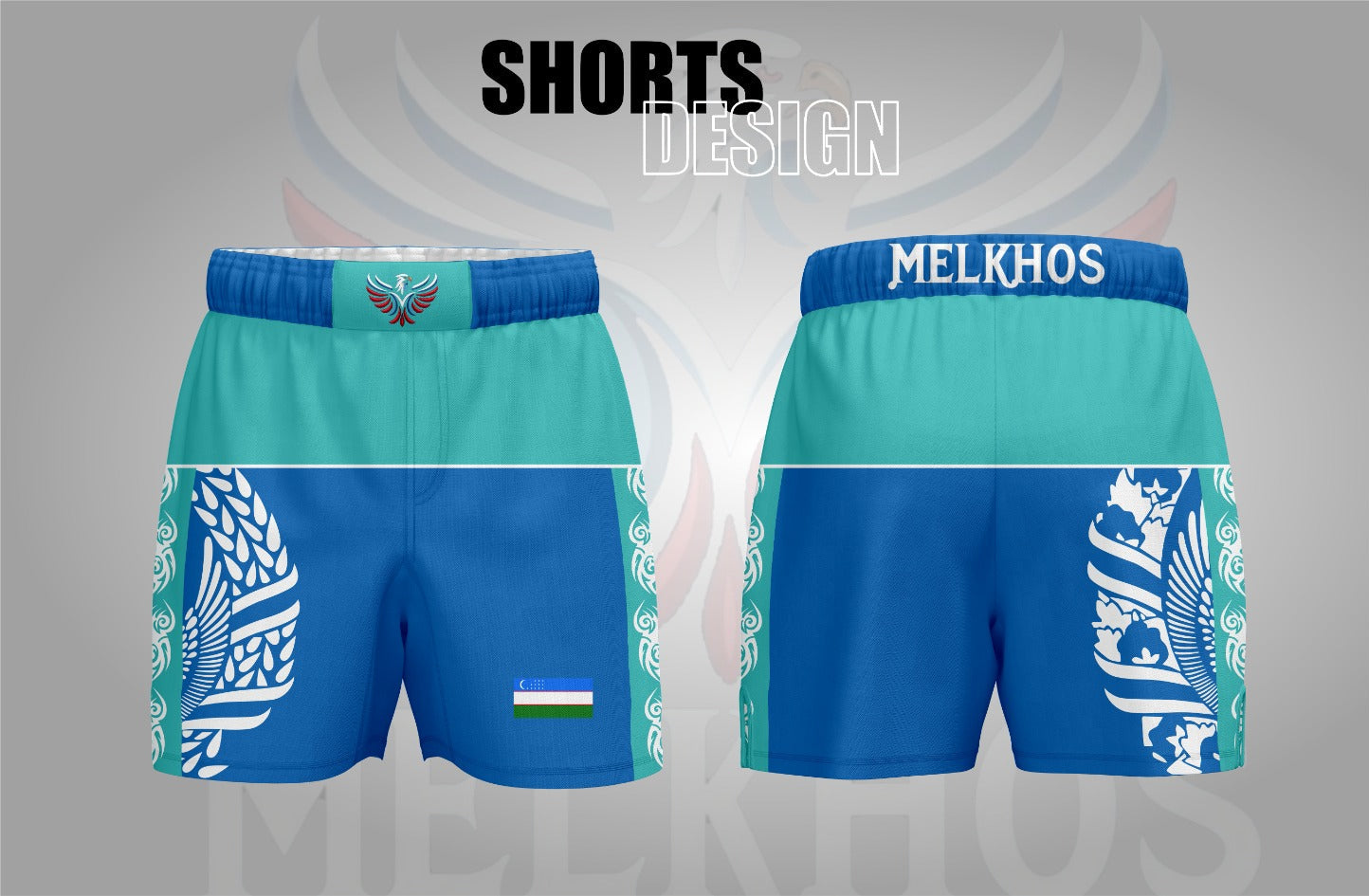Uzbekistan Fight Shorts