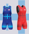 Georgia Red & Blue Singlet Combo - Melkhos