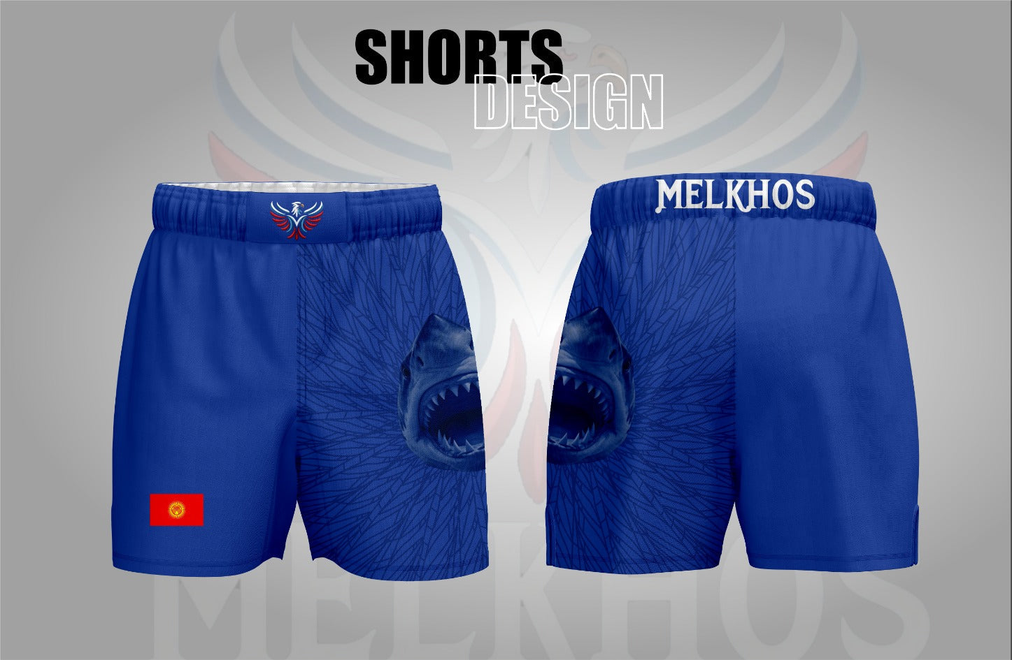 Kyrgyzstan Fight Shorts