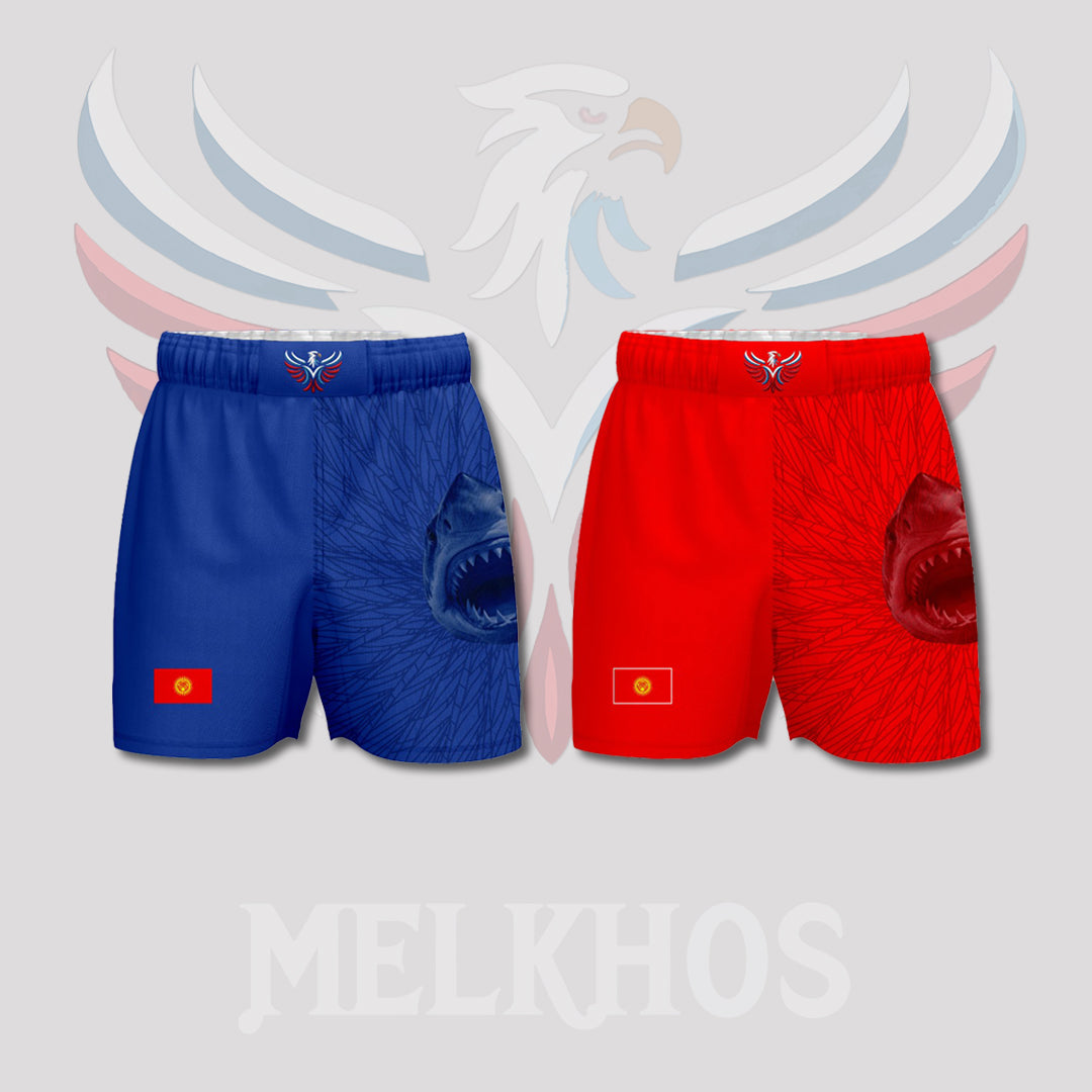 Kyrgyzstan Fight Shorts Combo