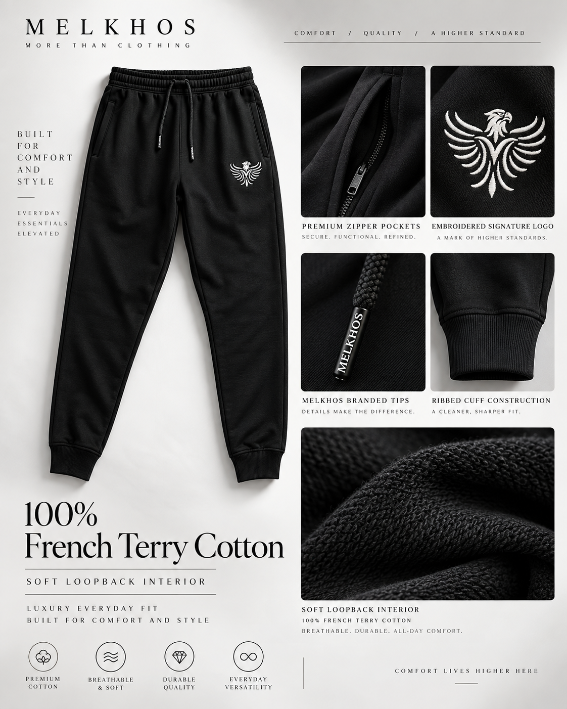 Melkhos Signature Sweatpants