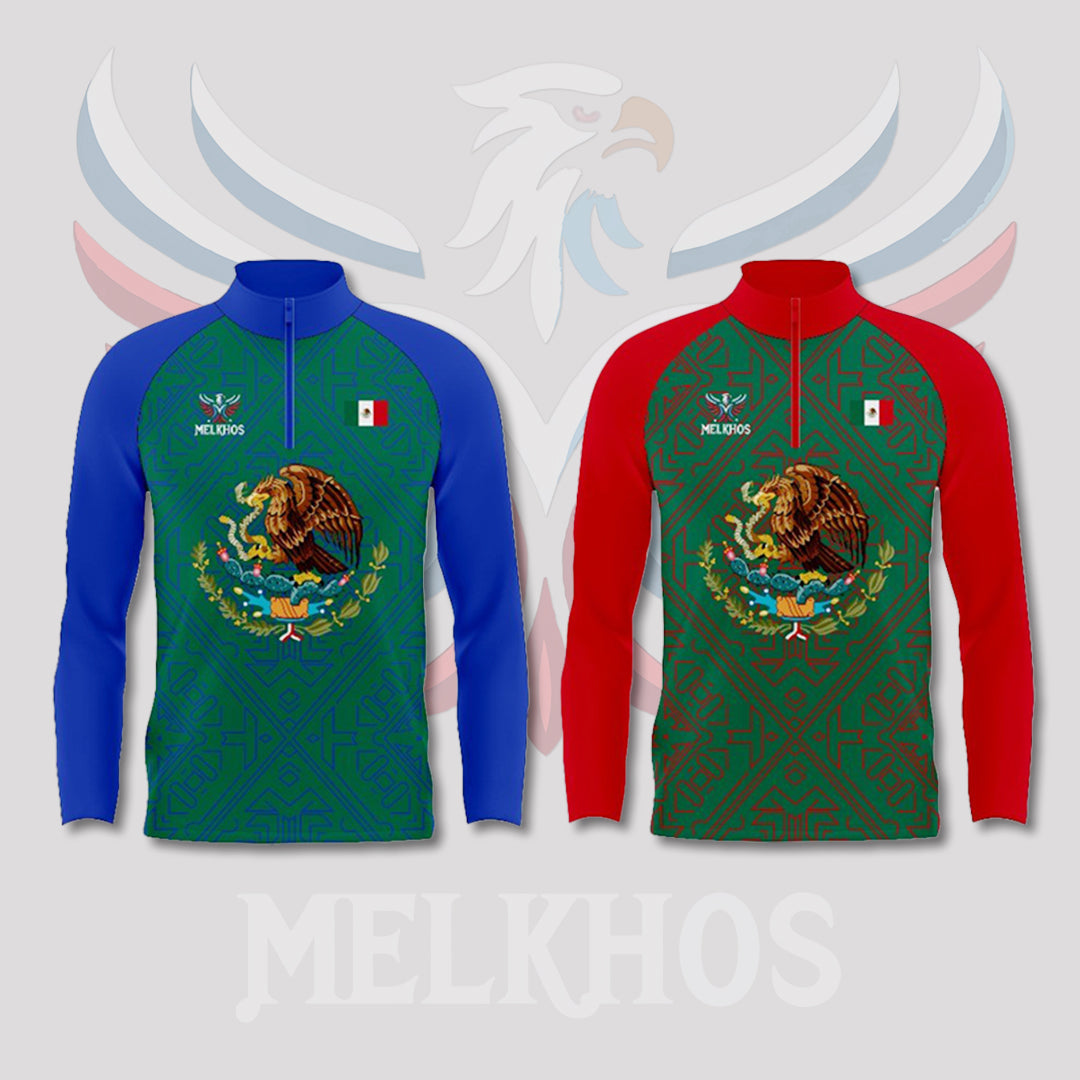 Mexico Green Quarter Zip Combo