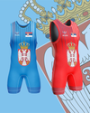 Serbia Red & Blue Singlet Combo - Melkhos